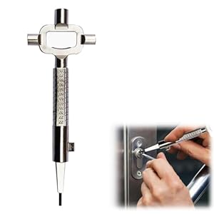 Llave de ConstrucciÃ³n Universal, Llave de Leva Cerrajero, Llaves Universales de ConstrucciÃ³n de AleaciÃ³n de Zinc, Llave de Arquitecto, Llave de Utilidades Multifuncionales