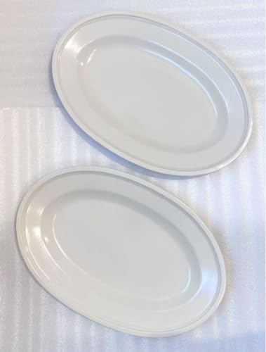 Tamaki Itoh Oval Plate, Set of 2