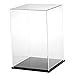Sharplace Transparent Klare Vitrine Show Box Cube Staubdicht für Puppen Actionfiguren Auto - 18x14x25cm