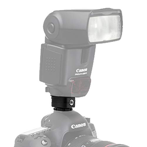 Pixel TF-321 E-TTL Blitzschuh-Adapter mit extra PC-Sync-Port für Canon DSLRs und Blitzgeräte