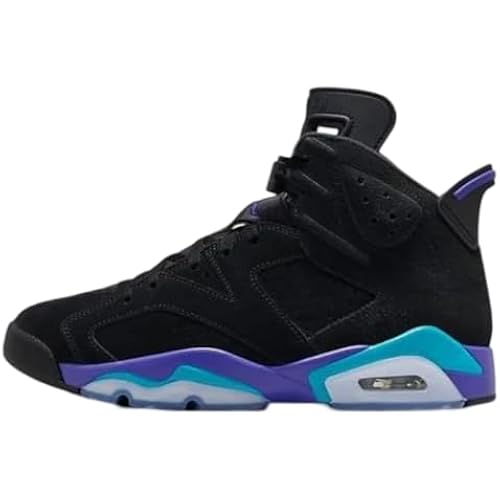 Jordan Men's Air 6 Retro Aqua Black/Bright Concord-Aquatone (CT8529 004) - 8