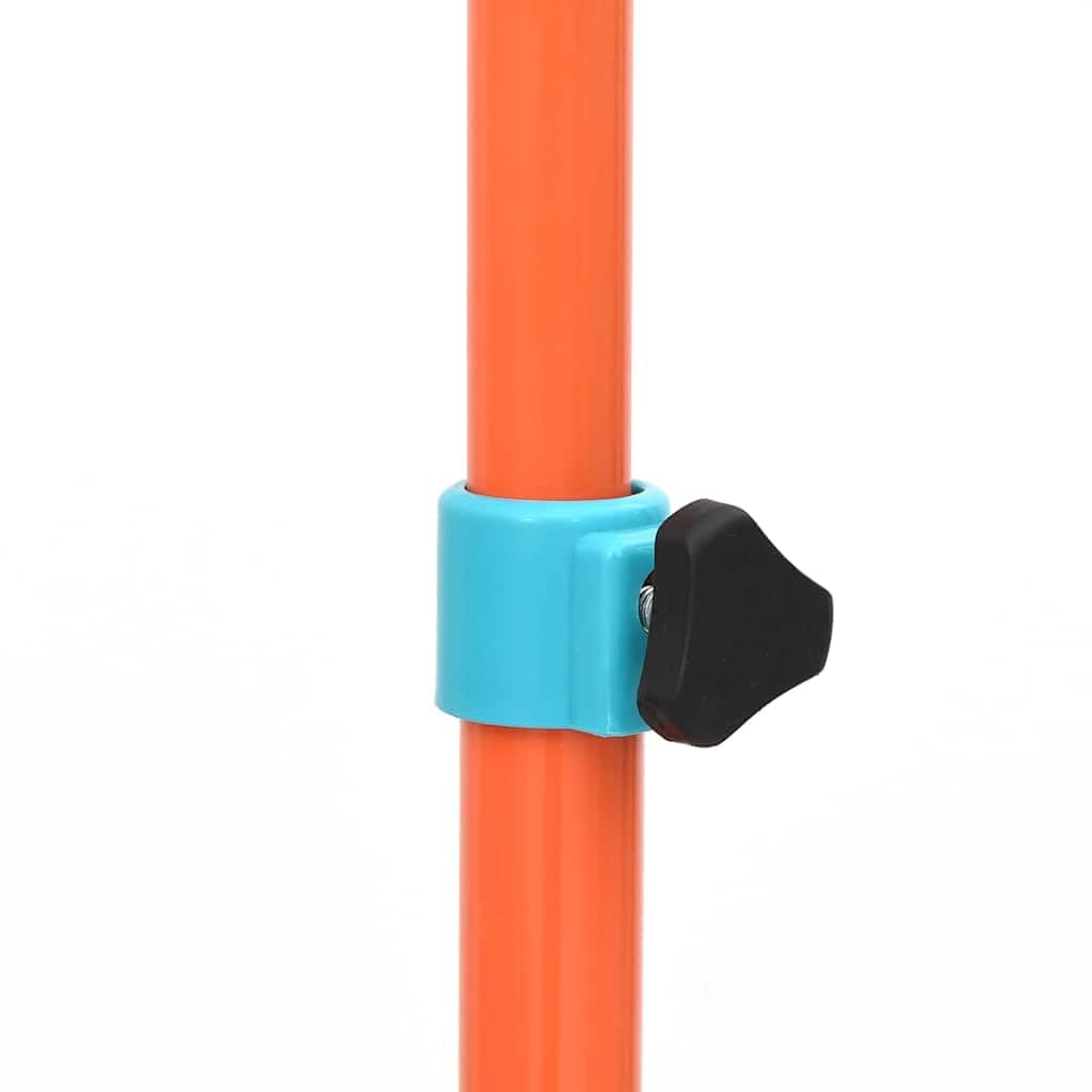 Tragbares Basketball Spiel Set mit höhenverstellbarem Basketballkorb 133 bis 160 cm, PE und Eisen, Ball, Pumpe, Netz, für Indoor Outdoor Garten, Hof, Terrasse, Spielzimmer Training