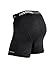Mission Men's VaporActive Boxer Briefs (2 Pack), Black/Charcoal, Medium