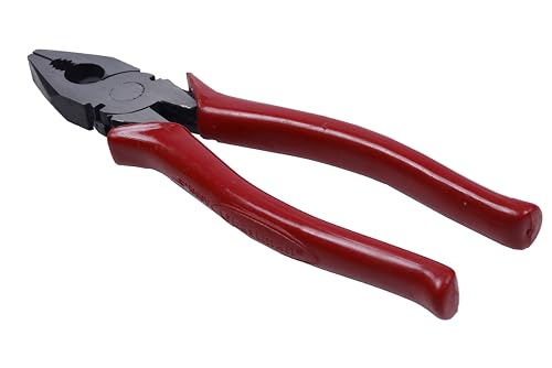 Eastman Combination Plier Set of 1Pcs, 8 Inch or 200 Mm, Alloy Steel Hardened & Tempered,Cutting plier Set for All Electrical Applications Single Color Sleeve Red E-2020 (B09QZ7SXTC) Amazon Price History, Amazon Price Tracker