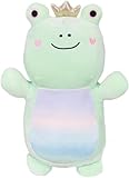 Squishmallows Official Kellytoy 10 Inch Hug Mees Squad Collectible Pillow Animal Pets (Fenra Frog),Various
