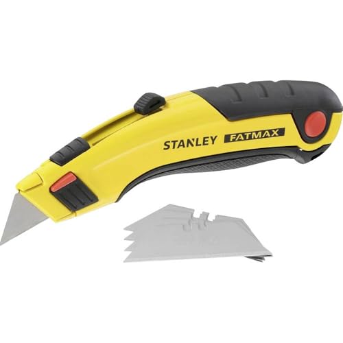 STANLEY FATMAX Retractable Blade Utility Knife with 5 Blades, 0-10-778