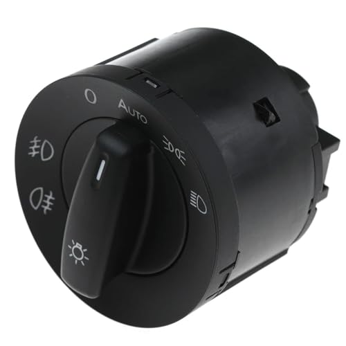 Interruptor de faros soluciona fallos de luz en coche VW Caddy III 1K0941431BM