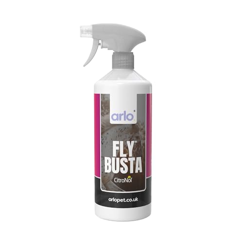 Fly Busta Horse Fly Spray | Powerful Protection with CitroNol | Protects Horses & Ponies from Flies Midges & Insects | Long-Lasting & Refreshing