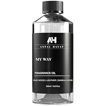 My Way 500mL Essential Oil Scent - Luxury Hotel Inspired Aromatherapy Scent Diffuser Oil - Lush Sandalwood, Warm Virginia Cedar, Beautiful Iris - Inspired by One Hotel Miami Beach