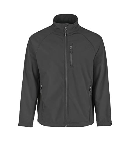 LAPG Operator Men's Soft Shell Jacket, Micro Fleece Soft Shell Zipper Jacket for Men, Men's Jacket with Chest Pocket2