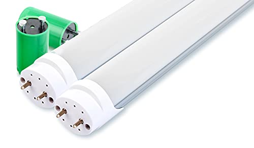 Showlite 2er Set LED Röhre 150cm (1500mm Leuchtstoffröhre, T8 G13, 2300 Lumen, 4500 Kelvin, Tageslichtweiß, Leistung: 24W)