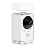 1080P Home Security Camera, FUVISION Pan/Tilt/Zoom Wi-Fi Indoor Smart Surveillance Camera with Motion Tracking,Night Vision,Sensor Lamp,2-Way Audio,Cloud Storage and SD Card, Compatible with Alexa