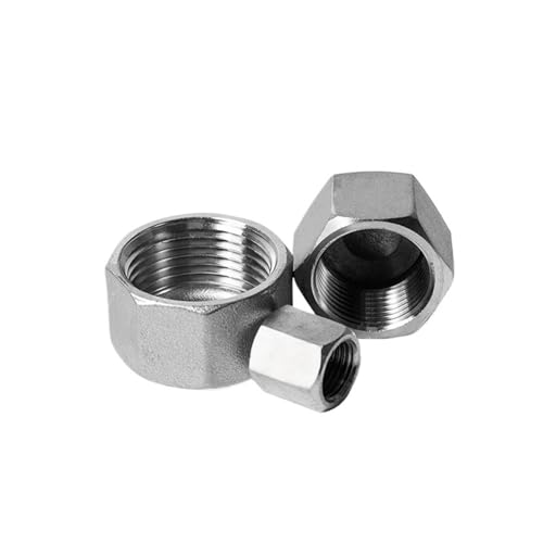 Tapón BSPP hembra de acero inoxidable 304 con cabeza hexagonal para tuberías de agua y gas 5