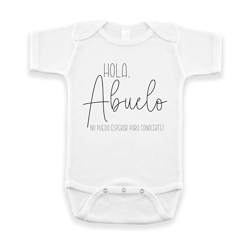 Hola Abuelo - Spanish Pregnancy Announcement For Grandpa