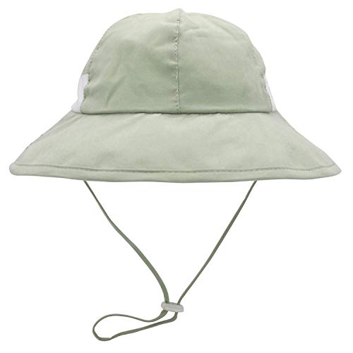 Sarfel Baby Sun Hat Bucket Baby Boy Hat Swim UPF 50+ Sun Protective Baby Girl Hats for Toddler Infant Kids Mint Green 50cm/12-24 Months