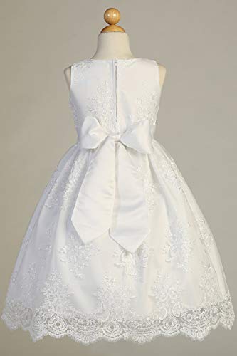 Made in USA - White First Communion Dresses for Girls 7-16 - Holy 1st Communion Dress4