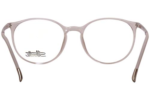 Silhouette Spx-Illusion 2936 3010 Eyeglasses Dark Red Optical Frame 52-17-140 #TOP4