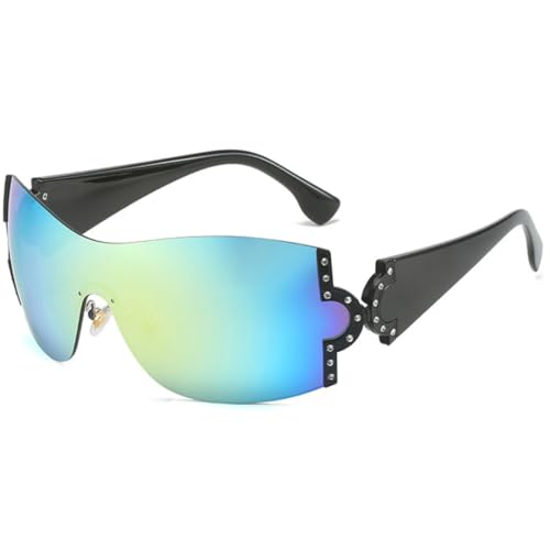Lunettes de soleil sans monture pour éviter les marques et protéger les yeux sensibles avec style