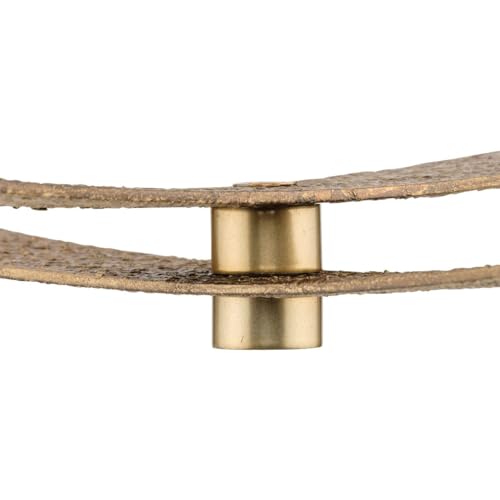 Progress Lighting Allegheny Collection Four-Light Soft Gold Rustic Modern 24" Semi-Flush Mount Light by Progress Lighting - Used condition - Image 6