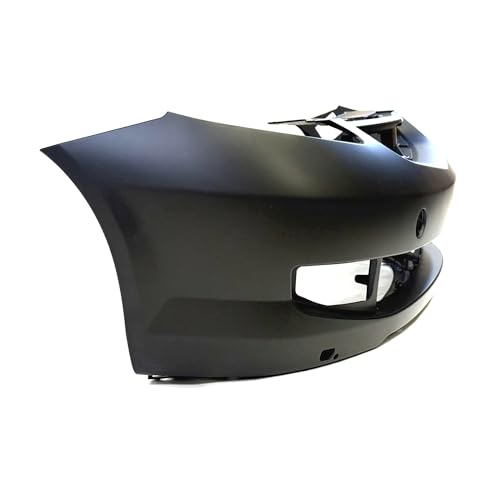 Image of Compatible with Honda Fit 2007-2008 Front Bumper Cover | Primed, With Fog Light Holes, With Tow Hook Hole, Ready to Paint, OEM 04711SLNA81ZZ, HO1000249