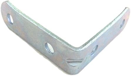 (50PC) LB-2.ZP CORNER BRACE L CORNER BRACKET 2 X 2 ZINC PLATED