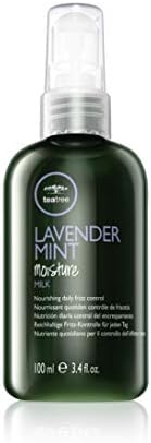 Tea Tree Lavender Mint Moisture Milk, Leave-In Conditioner, For Coarse, Curly + Dry Hair, 3.4 fl. oz.