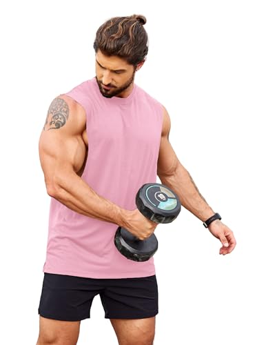 Image of COOFANDY Men Workout Tank Top 2 Pack Gym Bodybuilding Sleeveless Muscle T Shirts