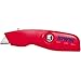 IRWIN Utility Knife, Self-Retracting for Safety (2088600), Red