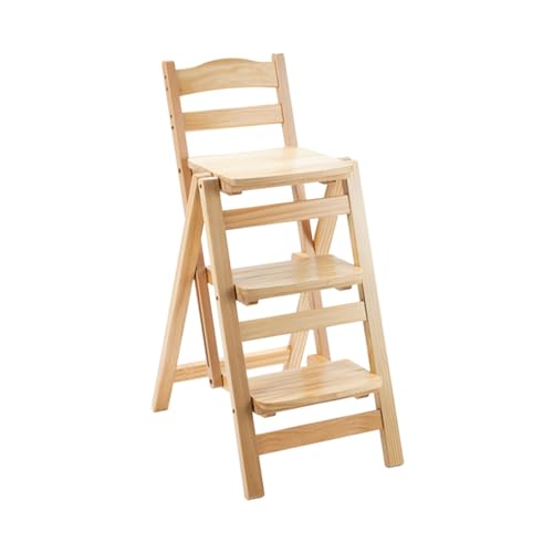 Taburete de escalera con pedal ancho para mayor estabilidad en el hogar