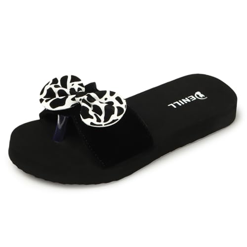 Image of Denill Women Ultra Soft Bottom flats with bow design for Women & Girl's