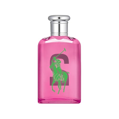 Recopilación de Perfume Ralph los mejores 5. 43 Ralph Lauren - Big Pony Pink Eau de Toilette, Perfume de Mujer Floral Frutal, Fragancia con Notas de Arándanos Rojos, Haba Tonka y Frutos Rojos, Estilo Sensual y Vibrante,100 ml