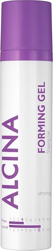 ALCINA Forming-Gel | 1 x 100 ml | Haargel für kurzes Haar | Starke, langanhaltende Fixierung | Verhärtet das Haar nicht & verklebt es nicht | In feuchtem oder trockenem Haar anwendbar