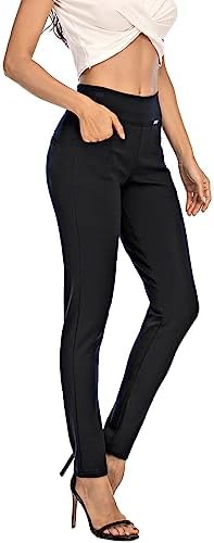 neezeelee Dress Pants for Women Comfort Stretch Slim Fit Leg Skin...