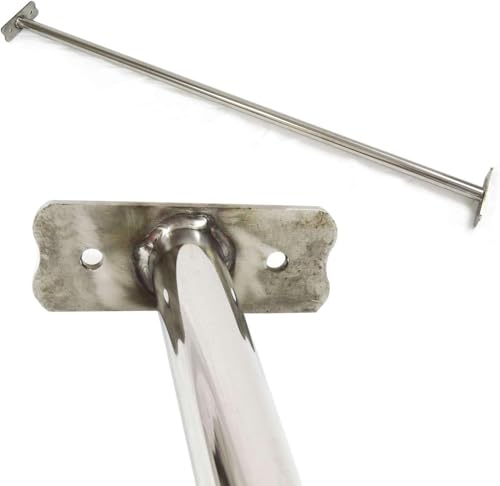 Gartenpirat Reckstange Turnstange Edelstahl, 125 cm Spielgeräte Klettergerüst mit Schrauben und Kappen schwarz für sicheren Spaß im Garten Gartenpirat Reckstange Turnstange Edelstahl, 125 cm Spielgeräte Klettergerüst mit Schrauben und Kappen schwarz für sicheren Spaß im Garten