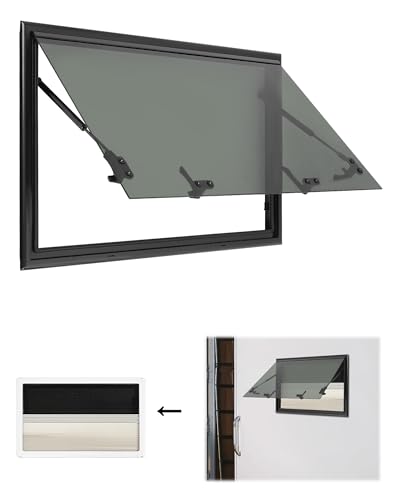 Ventana de exhibición 800x500mm para caravana