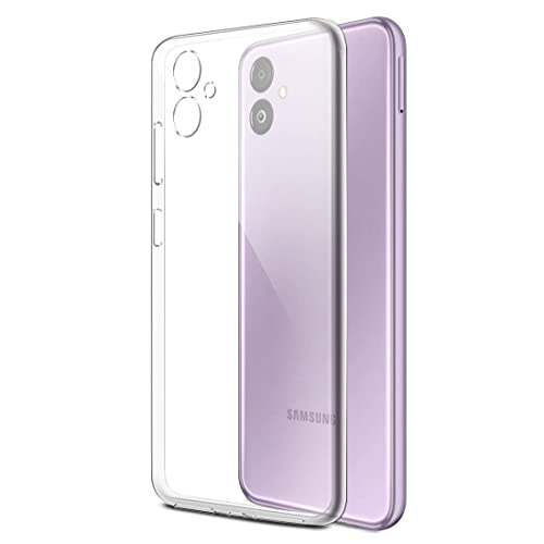 Image of NISHTECH for Samsung Galaxy F14 5G Premium Transparent Hybrid Soft Slim Dust Proof Back Case Cover Silicone with Camera Protection