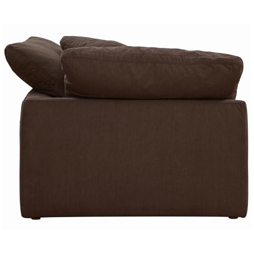Sillón Modular con Tela Lavable Marrón miniatura 3