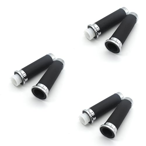 Poignée guidon moto 25mm antidérapante en gel pour un meilleur contrôle