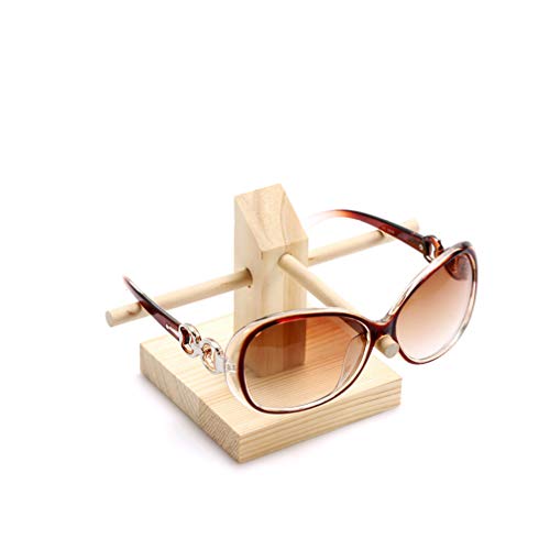 ULTECHNOVO Porta-Ã“culos de Sol de Madeira Organizador de Ã“culos Ã“culos Joalheria Estante Suporte