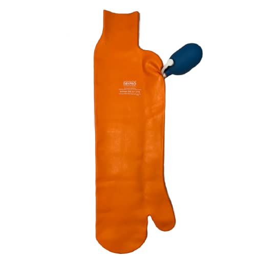 DryCorp Waterproof Vacuum Sealed Full Arm Cast Cover, Blue, X-Small