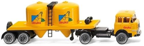 Wiking 053402 H0 Futtermittelsattelzug Krupp orange Spur HO 1:87