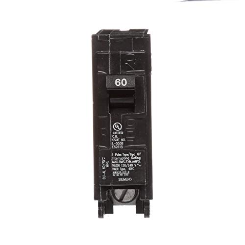 Image of Siemens Q160 60-Amp 1 Pole 120-Volt Circuit Breaker