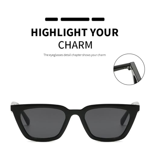 Lunettes de soleil œil de chat pour femme UV400 pour éviter la fatigue oculaire en plein soleil