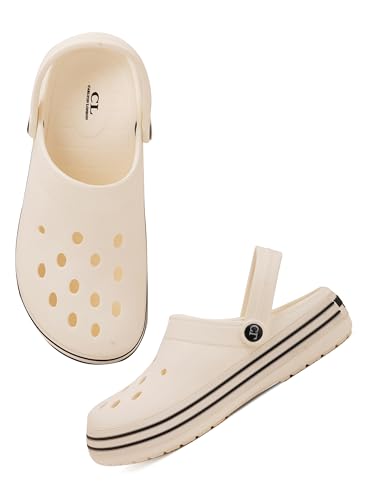 Image of Carlton London Men's Solid Comfortable Clogs with Backstrap
