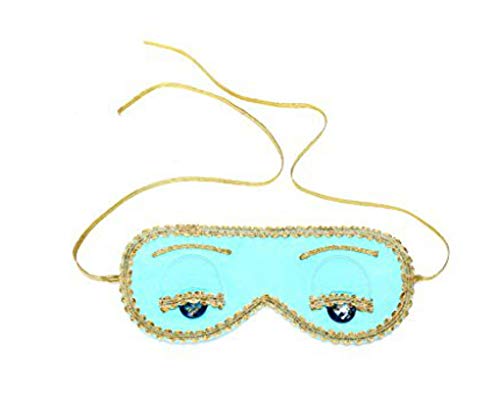 Utopiat Audrey Style Sleep Eye Mask & Tassel Earplugs Set Woman #TOP2