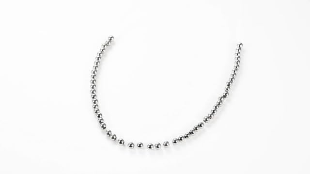 DanLingJewelry 100pcs 6mm 304 Stainless Steel Round Beads Metal Spacer Beads Tiny Smooth Beads for Necklaces Bracelets Jewelry Making 2mm Hole