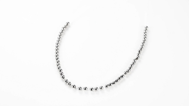 DanLingJewelry 100pcs 6mm 304 Stainless Steel Round Beads Metal Spacer Beads Tiny Smooth Beads for Necklaces Bracelets Jewelry Making 2mm Hole