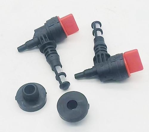 Gabasinover, Replacement Part,90 Degree Fuel Shut Off Valve Service kit Bushing Filter Grommet for brig & Stratton 192980GS,208961 Rotary 13116 Gas Tank Engine Generator Pressure Washer