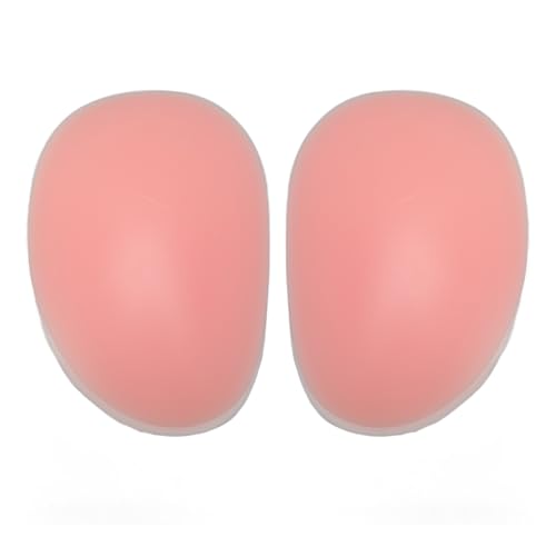 BTSEURY Silicone Butt Pads, 1 Pair Silicone Butts Lift Pads, Thin Edges Removable Padding Buttocks Inserts for Women Pink (7.1 Oz)