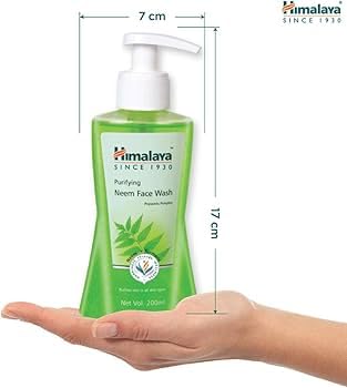 Image of Himalaya Purifying Neem Face Wash, Prevents Pimples, Neem & Turmeric, All Skin Types, 200ml